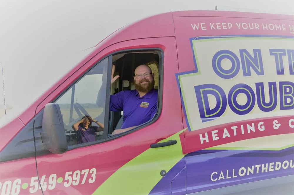 Slide of On the Double! Heating & Cooling