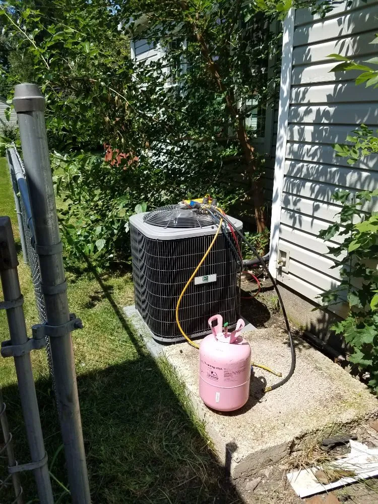 Slide of On The Mark Heating and Air