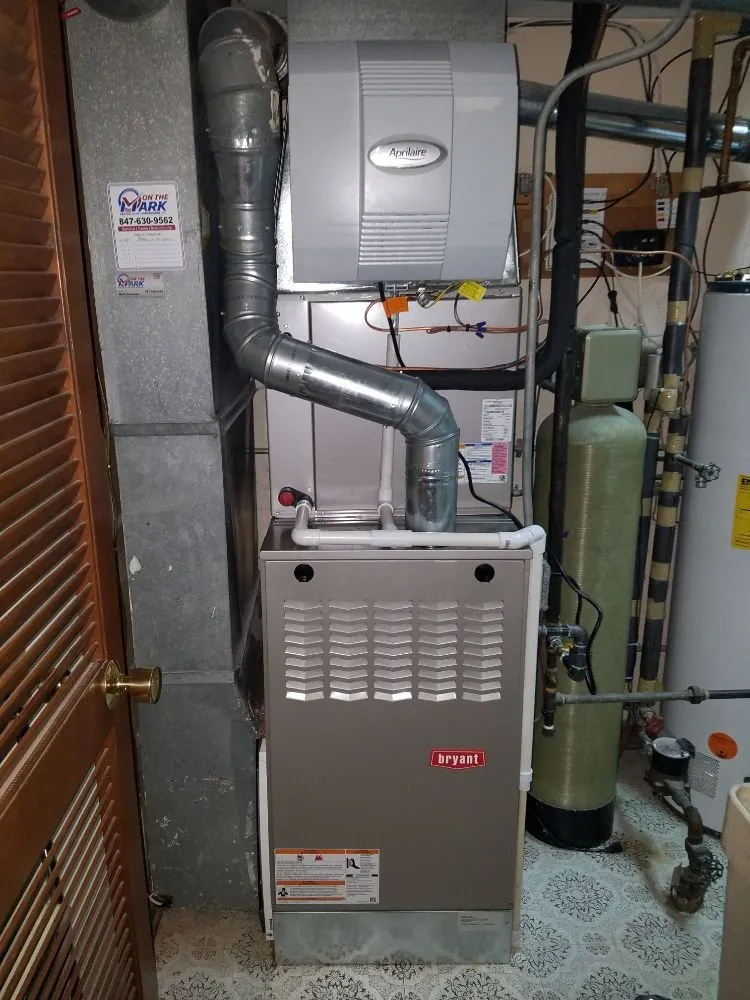 Slide of On The Mark Heating and Air