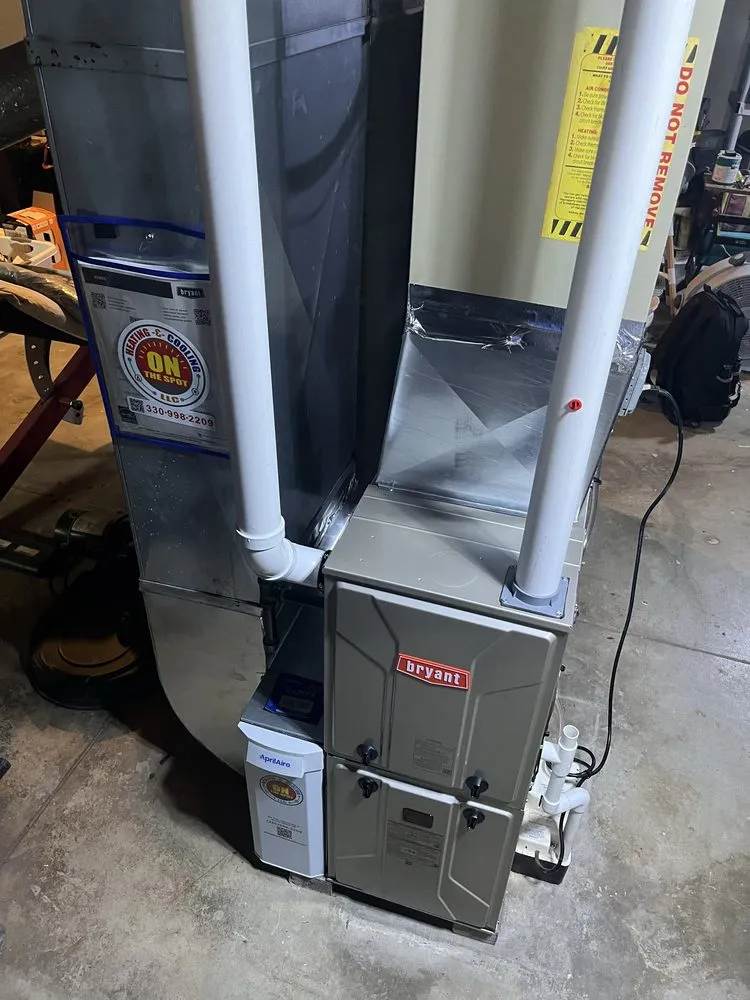 Slide of On the Spot Heating and Cooling