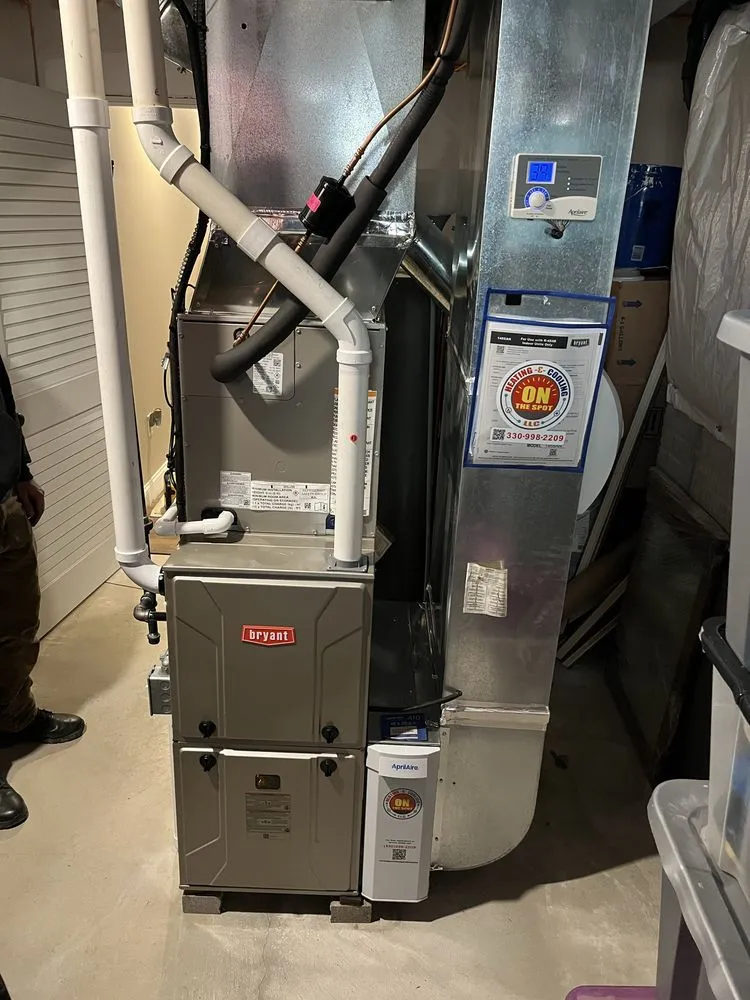 Slide of On the Spot Heating and Cooling