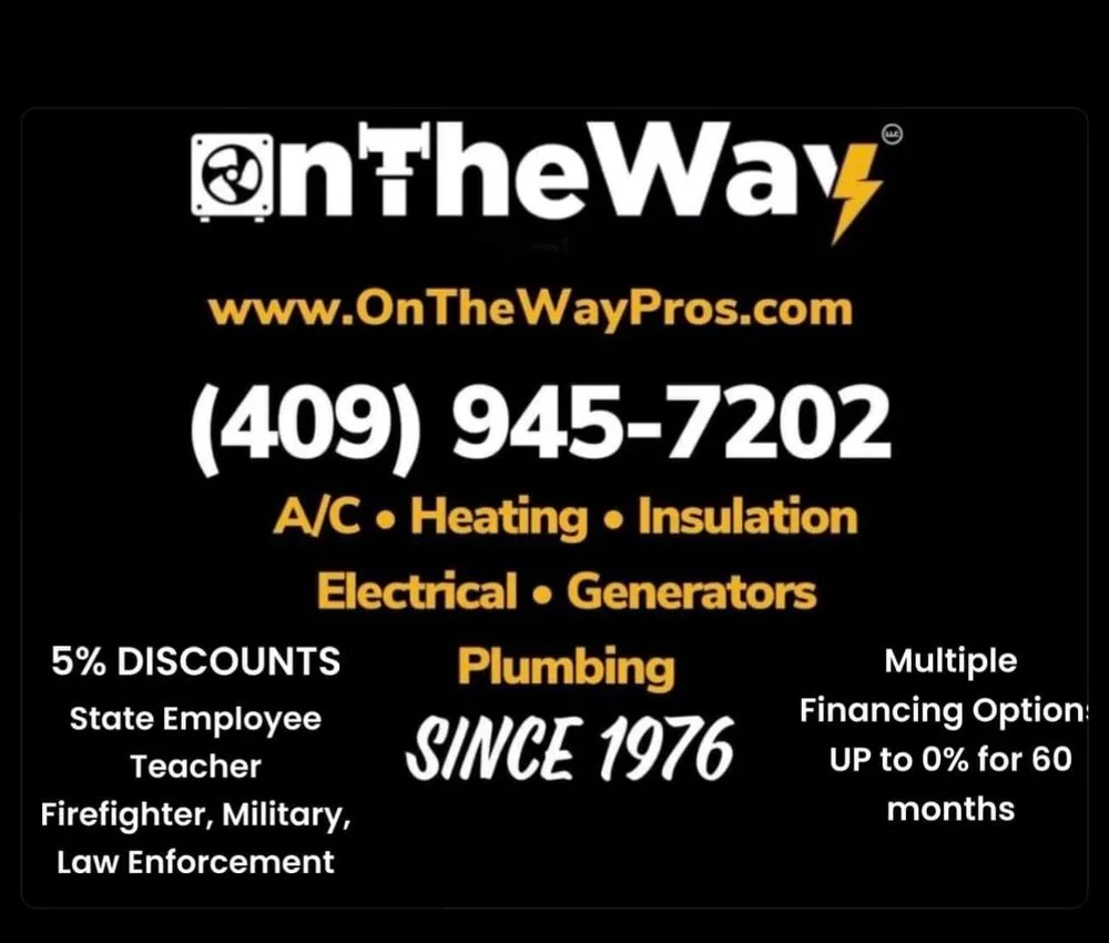 Slide of On The Way AC Plumbing & Electrical