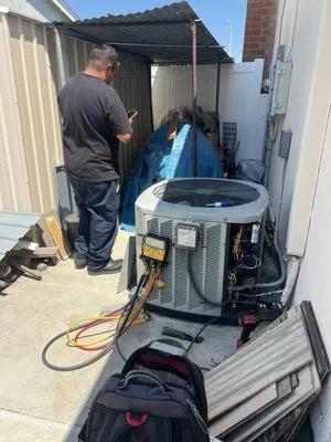 On Time Heating & Air Conditioning Logo