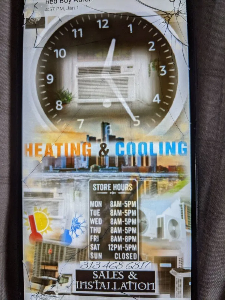 Slide of On Time Heating & Cooling
