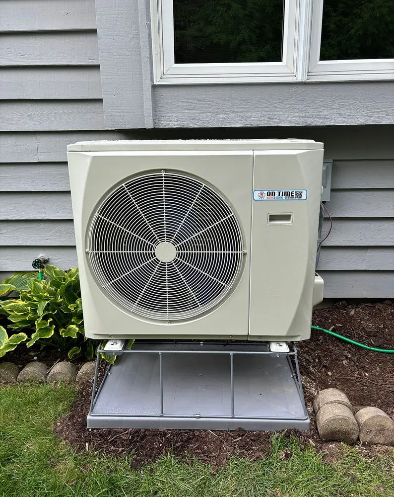 Slide of On Time Heating & Cooling