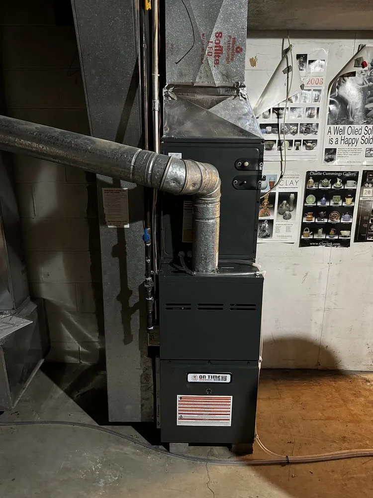 Slide of On Time Heating & Cooling