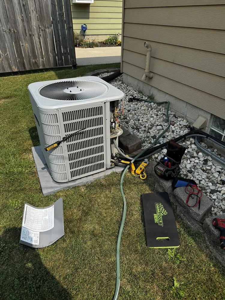 Slide of On Time Heating & Cooling