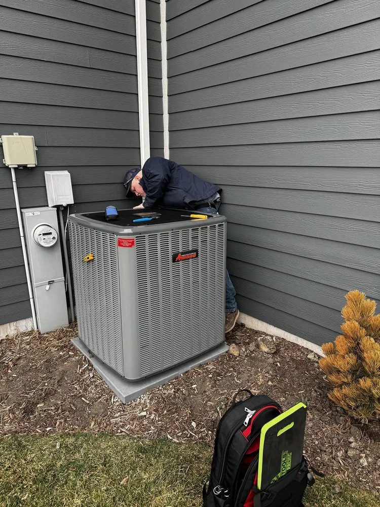 Slide of On Time Heating & Cooling