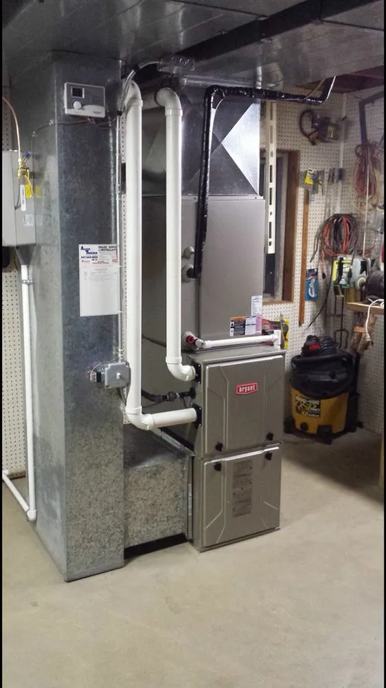 Slide of On-Time Heating, Cooling, Refridgeration and Plumbing