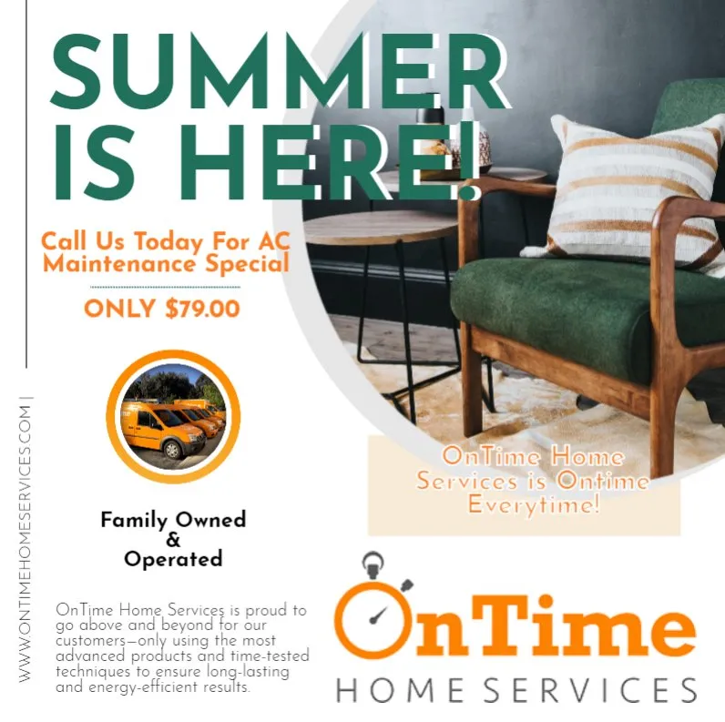 Slide of On Time Home Services