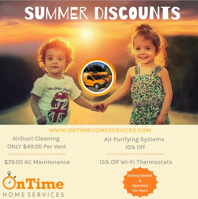 Slide of On Time Home Services