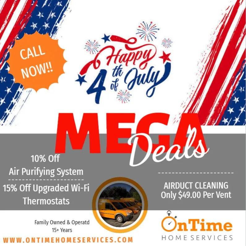 Slide of On Time Home Services