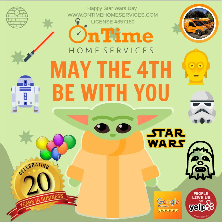 Slide of On Time Home Services