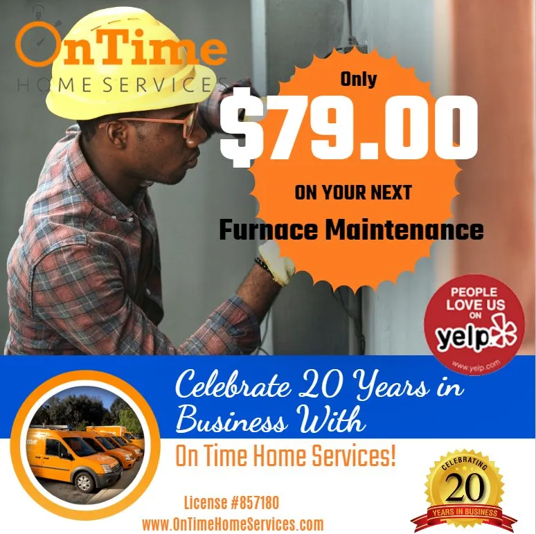 Slide of On Time Home Services
