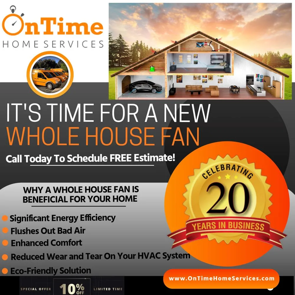Slide of On Time Home Services