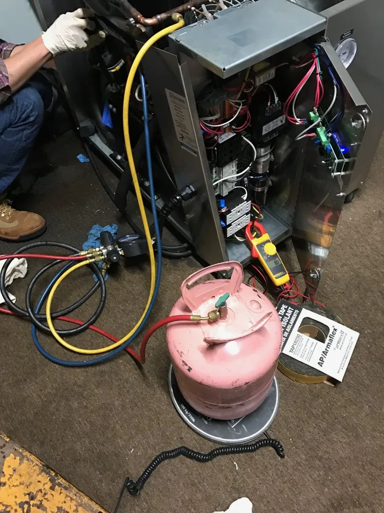 Slide of On Time HVAC SF