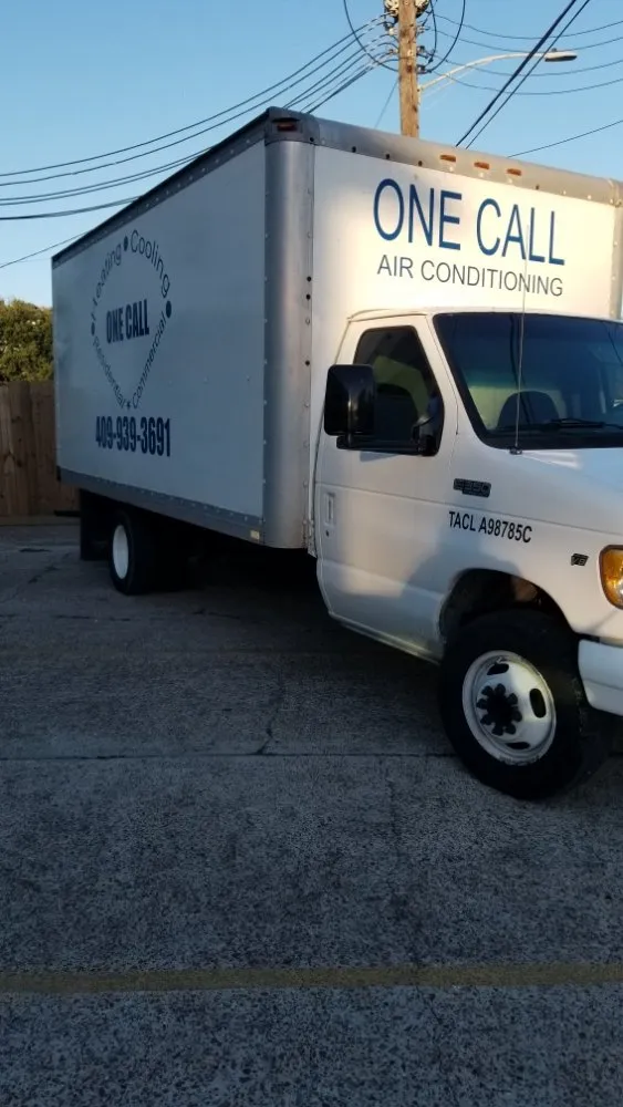 Slide of One Call Air and Heat