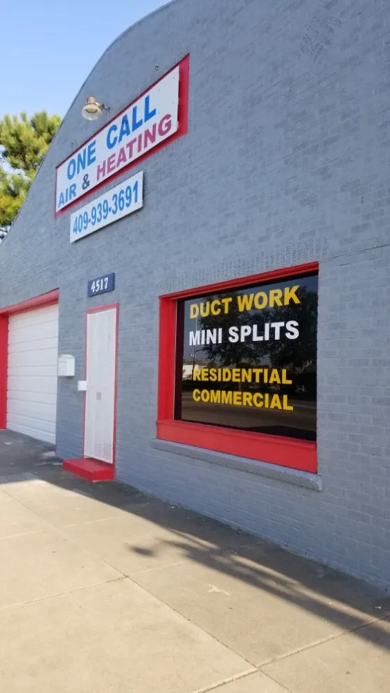 Slide of One Call Air and Heat