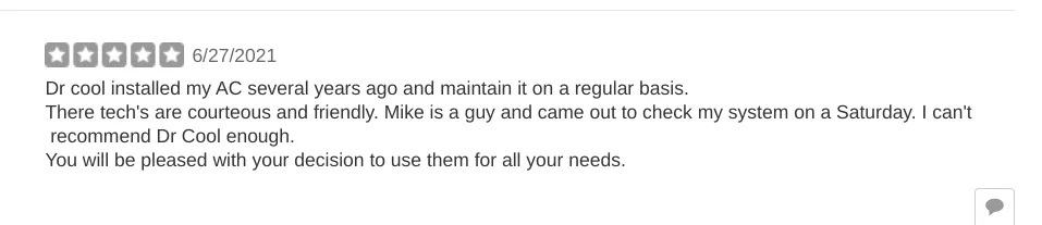 Slide of One Call Air and Heat