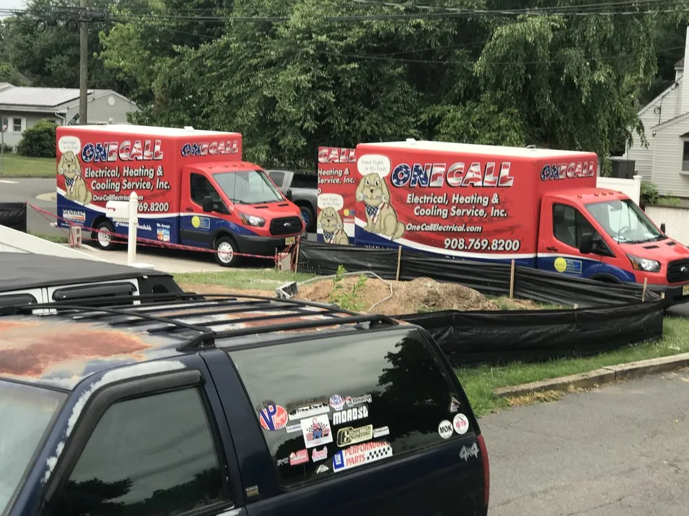 Slide of One Call Electrical, Heating & Cooling Service