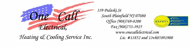 Slide of One Call Electrical, Heating & Cooling Service