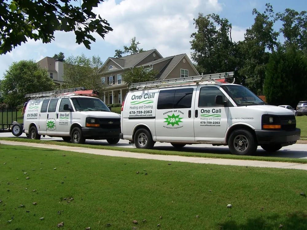 Slide of One Call Heating & Cooling