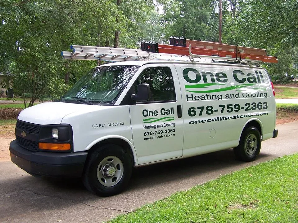 Slide of One Call Heating and Cooling