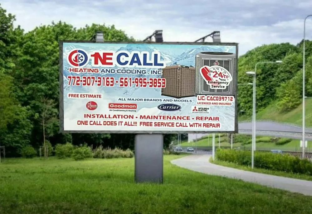 Emergency air conditioning tune-up in Port St. Lucie, FL by One Call Heating and Cooling