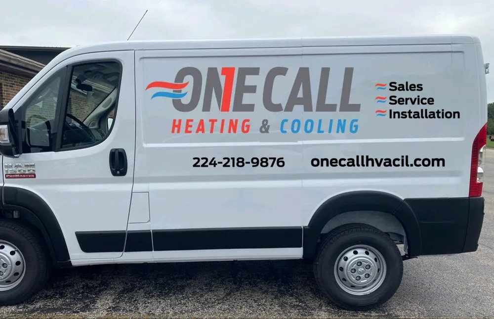 Slide of One Call Heating and Cooling