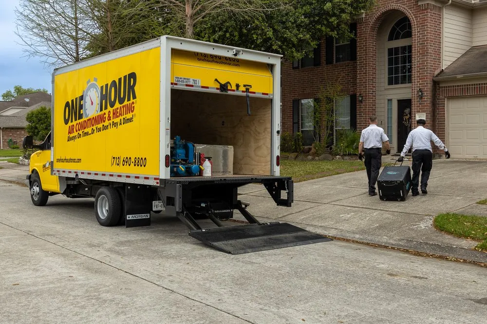 Slide of One Hour AC & Heating of Houston