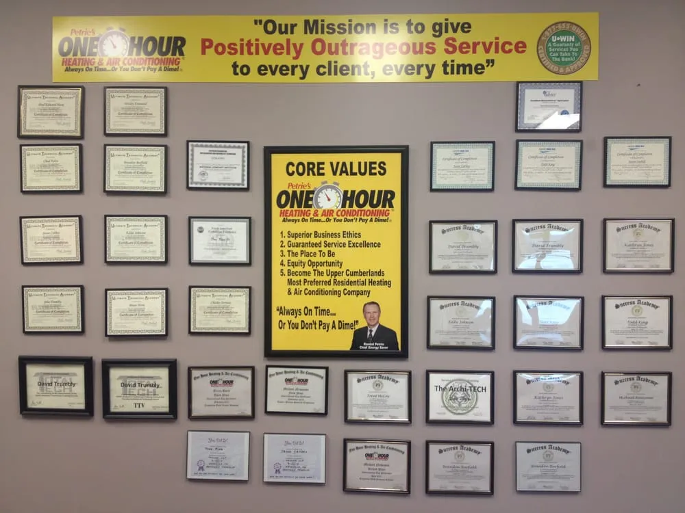 Slide of One Hour Heating & Air Conditioning - Cookeville