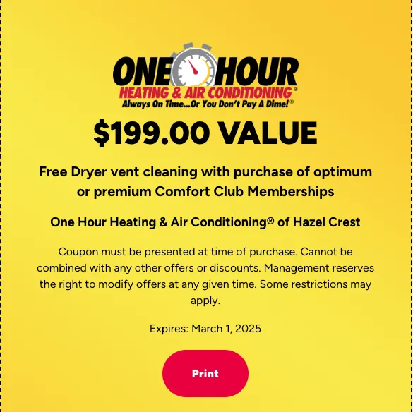 Slide of One Hour Heating & Air Conditioning