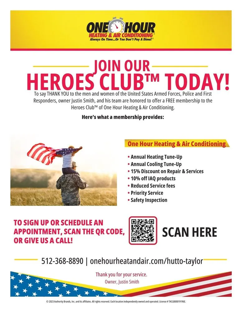 Slide of One Hour Heating & Air Conditioning