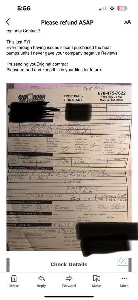 Slide of One Hour Heating & Air Conditioning