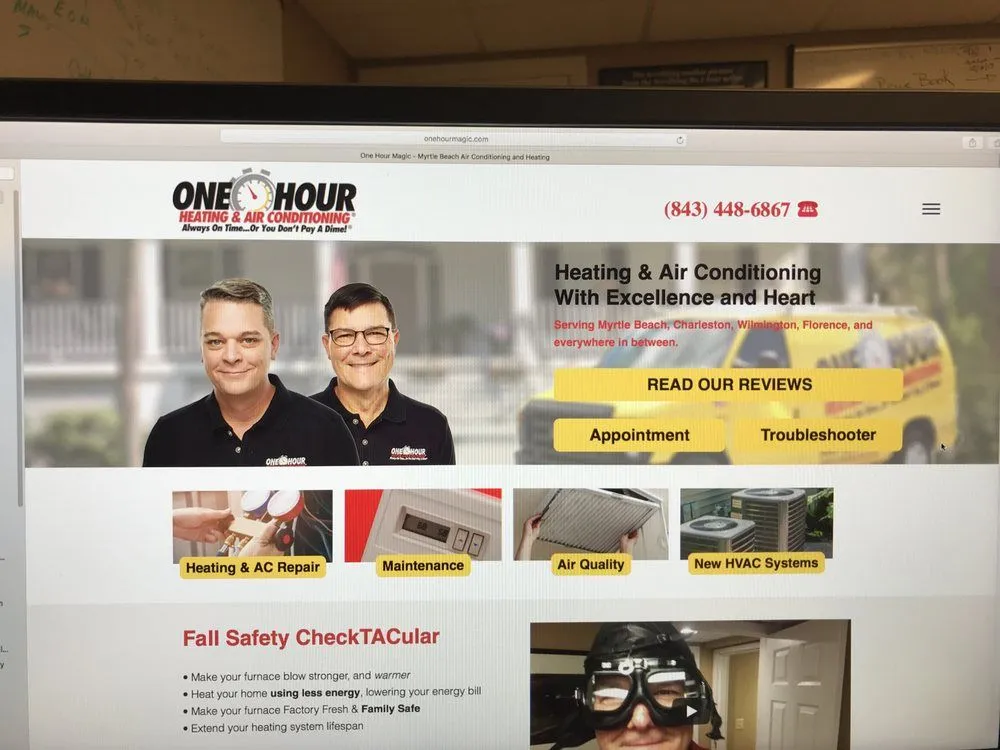 Slide of One Hour Heating & Air Conditioning