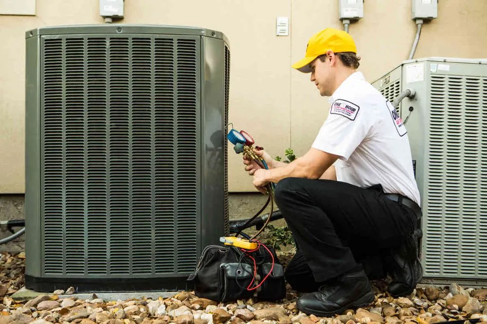 Certified air conditioning service experts serving Lee's Summit, MO - One Hour Heating & Air Conditioning of Lee's Summit