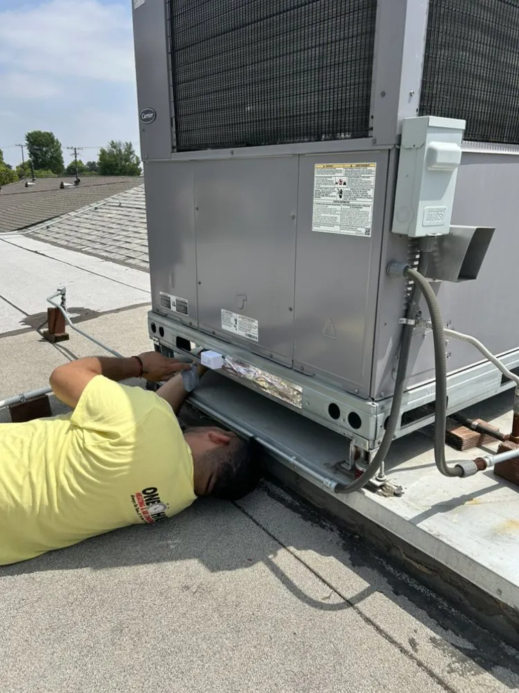 Slide of One Hour Heating and Air Conditioning