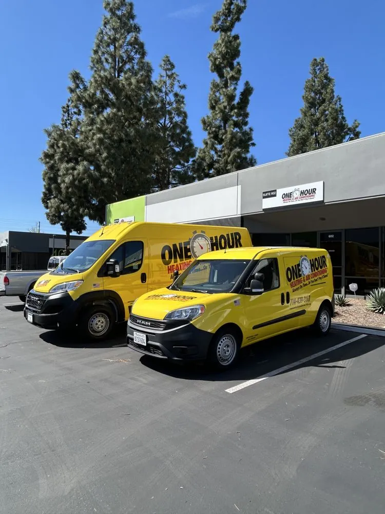 Slide of One Hour Heating and Air Conditioning