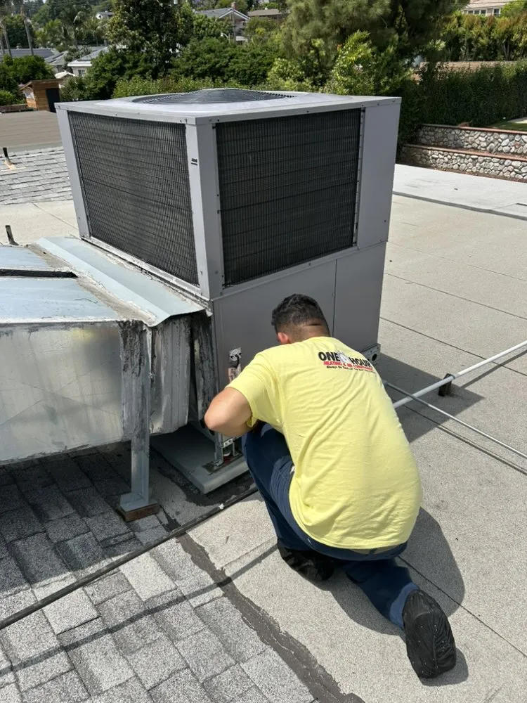 Slide of One Hour Heating and Air Conditioning