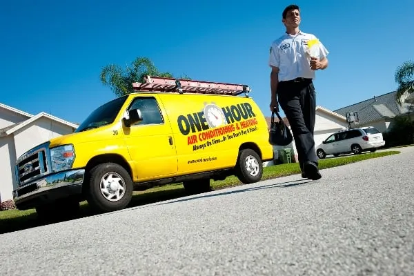 Slide of One Hour Heating and Air Conditioning