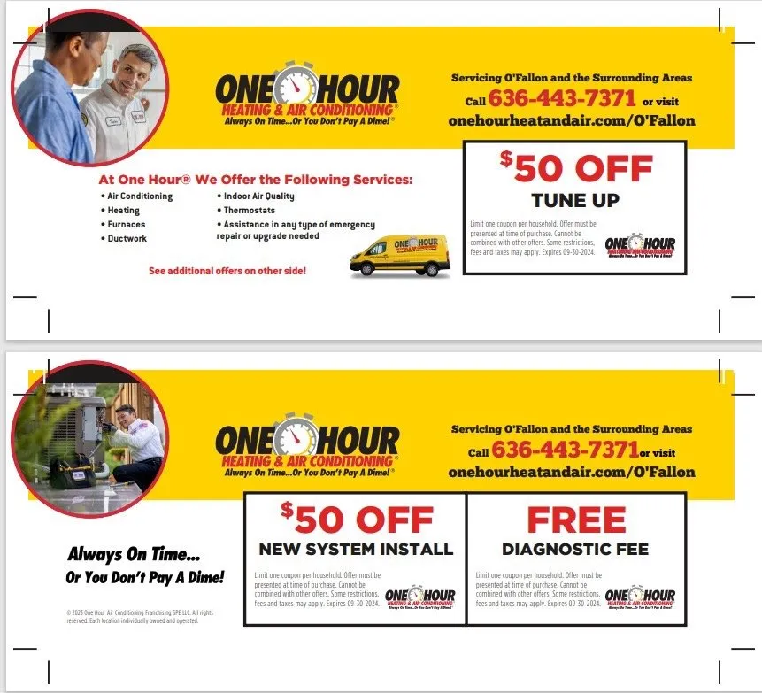 Expert furnace service for local homeowners in Ofallon, MO by One Hour Heating and Air Conditioning