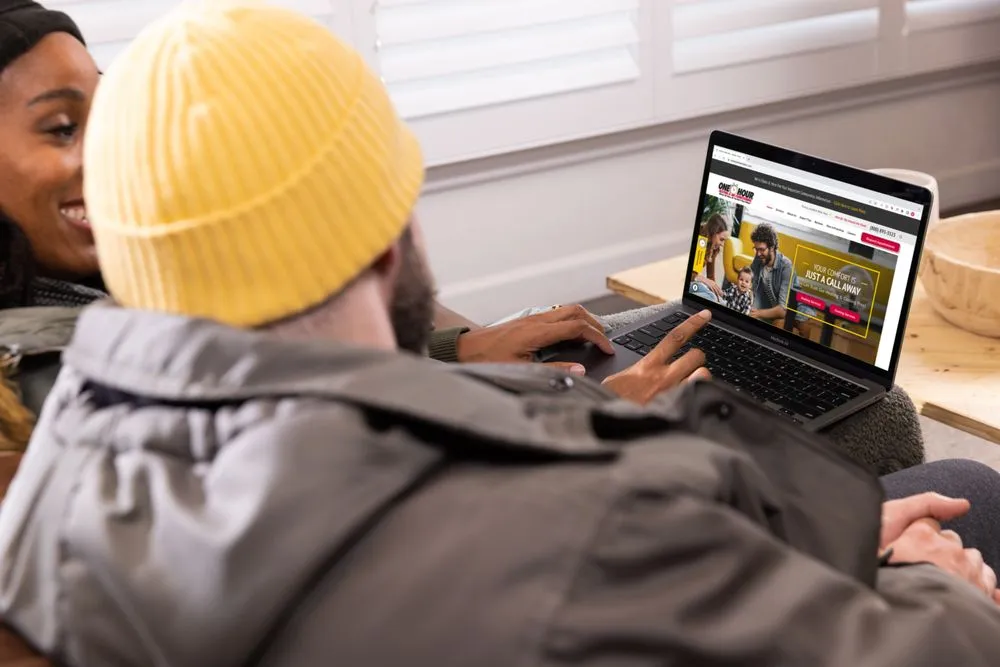 Slide of One Hour Heating and Air Conditioning