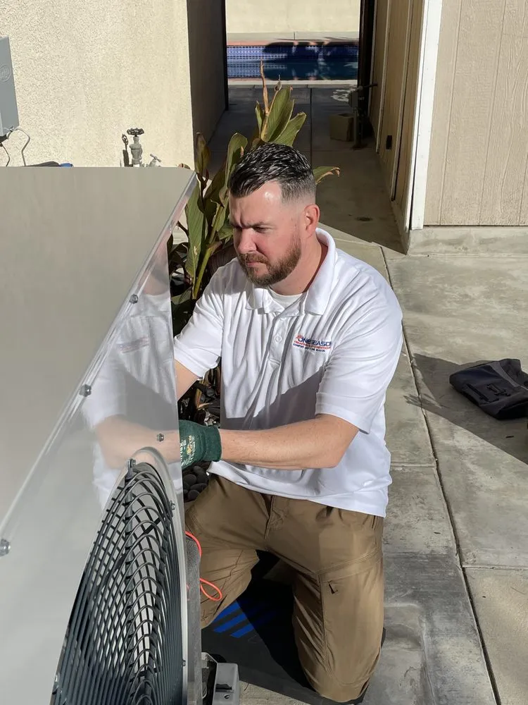 Slide of One Season Heating and Air Conditioning