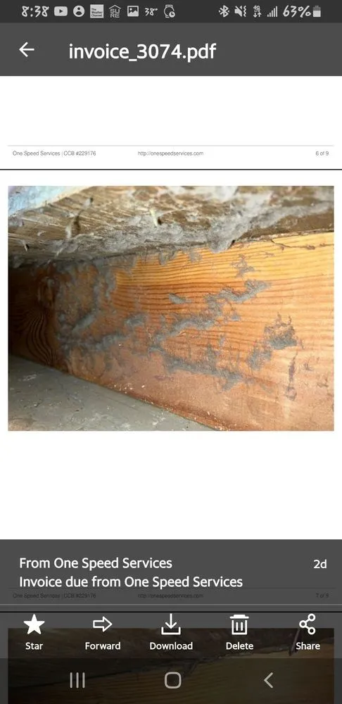 Slide of One Speed Services