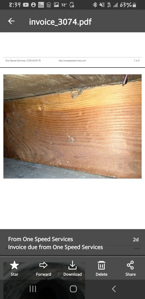 Slide of One Speed Services