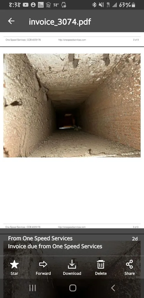 Slide of One Speed Services