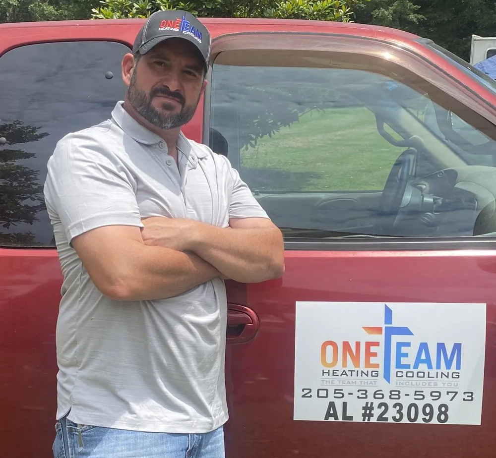 Slide of One Team Heating and Cooling