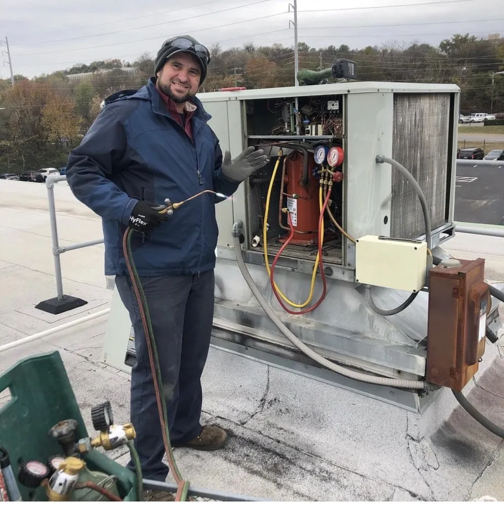 Slide of One Team Heating and Cooling