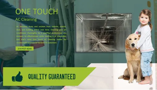 One Touch AC Cleaning Logo