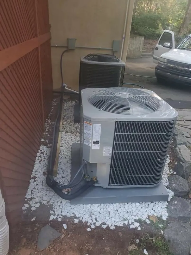 Slide of One Touch Heating and Cooling